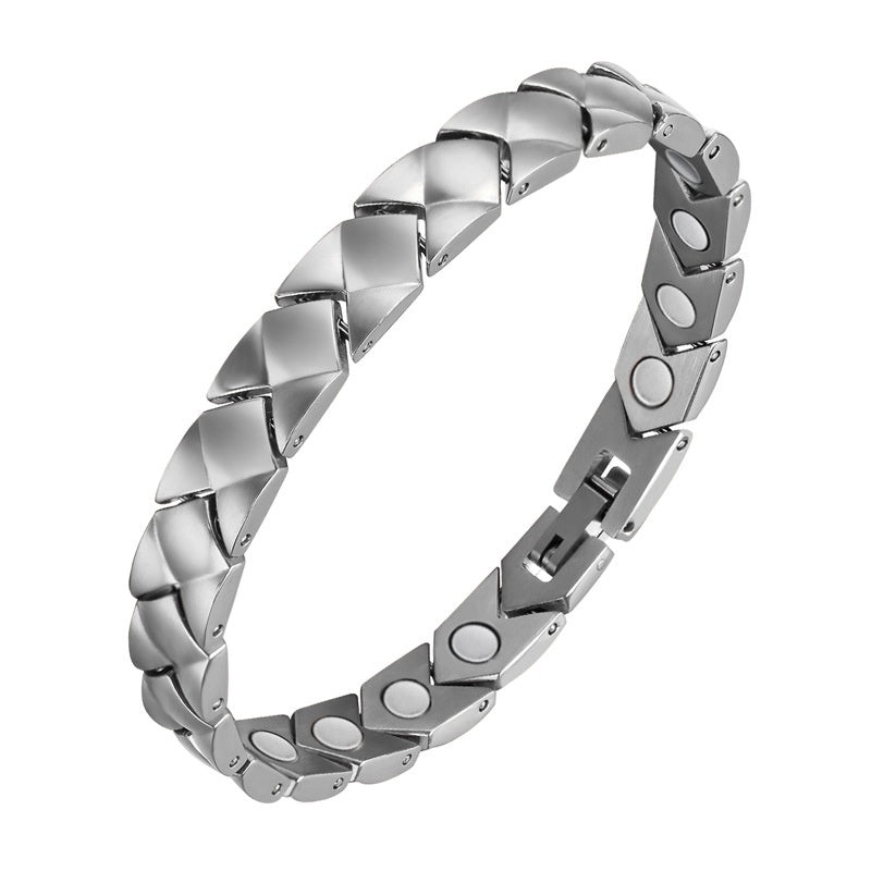 Women's Fashion Energy Bracelet Pure Titanium